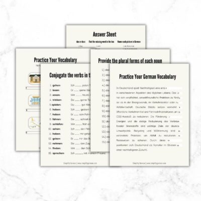 2 printable worksheets
