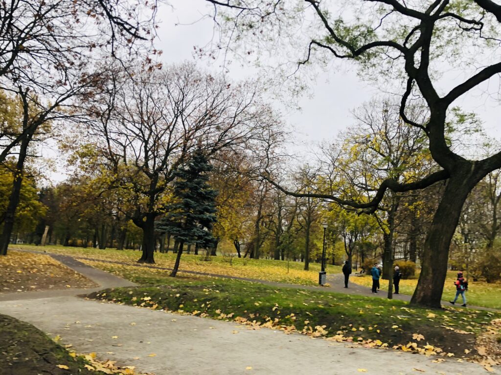 park in Poznań